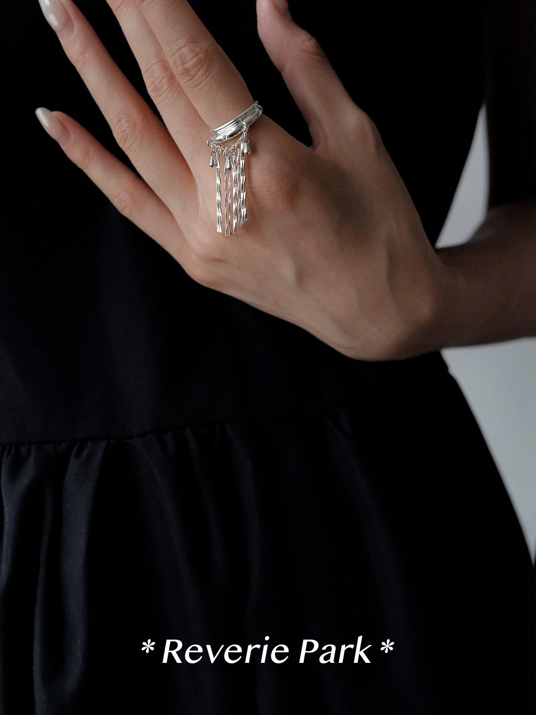 Adjustable Tassel Ring