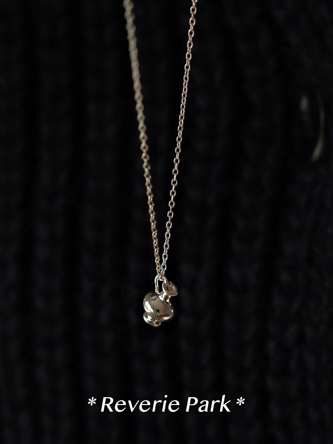 Flagon Silver Necklace