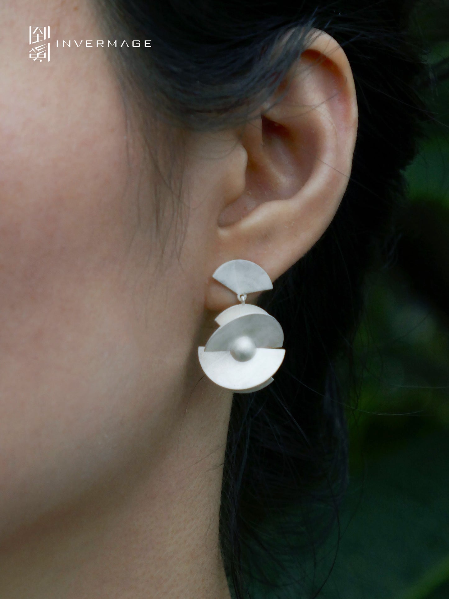 Lunar Halo Earring