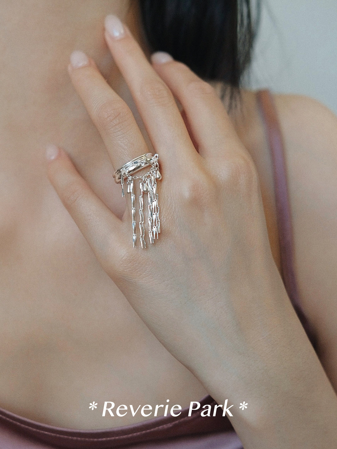 Adjustable Tassel Ring